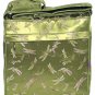 IFD22 - Olive Green Dragonfly - 'I Frogee' Boxy Diaper Bags