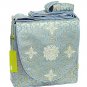 IFD31A - Baby Blue Fortune Flower - I Frogee Diaper Bags