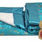 SkyBlue Butterfly - I Frogee Brocade Baby Blankets