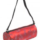 SHB1 - Red Cylinder Shoulder Bag (Cosmetic Bag)