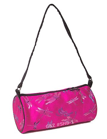 SHB1 - Hot Pink Cylinder Shoulder Bag (Cosmetic Bag)