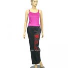 P002 - Red Embroidered Dragon Pants