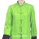 S005 - Green - Reversible Silk Jacket