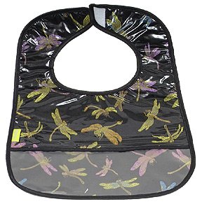 Black Dragonfly-'I Frogee' Baby Bibs
