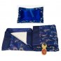 Dark Blue Butterfly Brocade - I Frogee Baby Gift Set (Bedding)