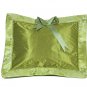 Olive Green Cherry Blossom Brocade - I Frogee Baby Gift Set