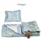 Light Blue Dragonfly Brocade - I Frogee Baby Gift Set