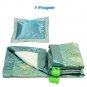 Light Blue Fortune Flower Brocade - I Frogee Baby Gift Set