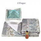 Silver Butterfly Brocade - I Frogee Baby Gift Set