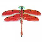 Red 3D Dragonfly Kite(Large) (Chinese Silk Kite)