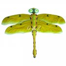 Yellow 3D Dragonfly Kite(Large) (Chinese Silk Kite)