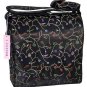 IFD01 - Black Chili Flower - 'I Frogee' Boxy Diaper Bags
