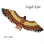 TC-E04 Large 3D Silk Eagle Kite - Brown