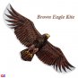 Extra Large Silk Eagle Kite - Dark Brown - Chinese Silk Kites