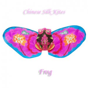Silk Frog Kite - Pink