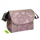 Multi Function Diaper Bag / Backpack - Silver/Pink