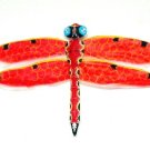 Mini Silk Dragonfly Kite - Red - Chinese Kites