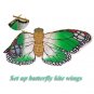 2 Rayon Green Butterfly Kites For Kids
