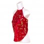 Chinese Dragonfly Brocade Halter Tops - Red - 1 Size Fits Most (DU DOU)