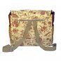 Multi Function Diaper Bag / Backpack - Gold/Red