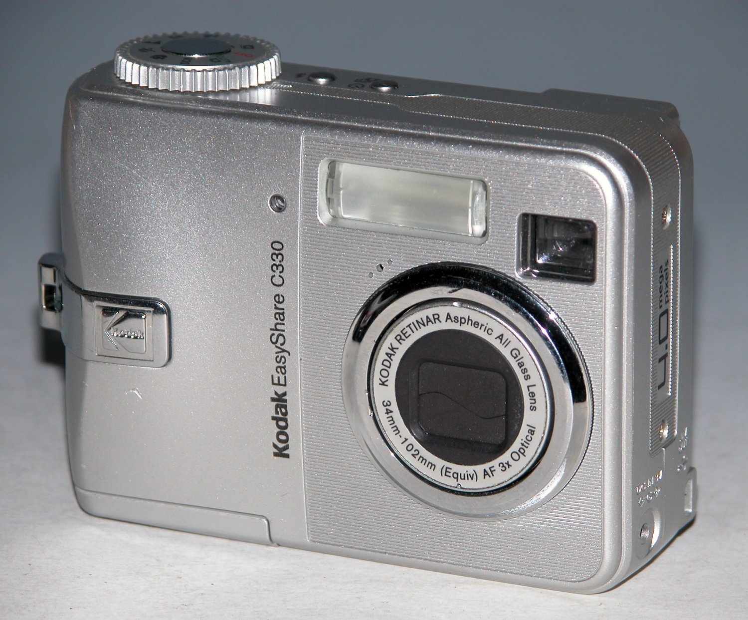 Kodak EasyShare C330 4.0MP Digital Camera - Silver #0754