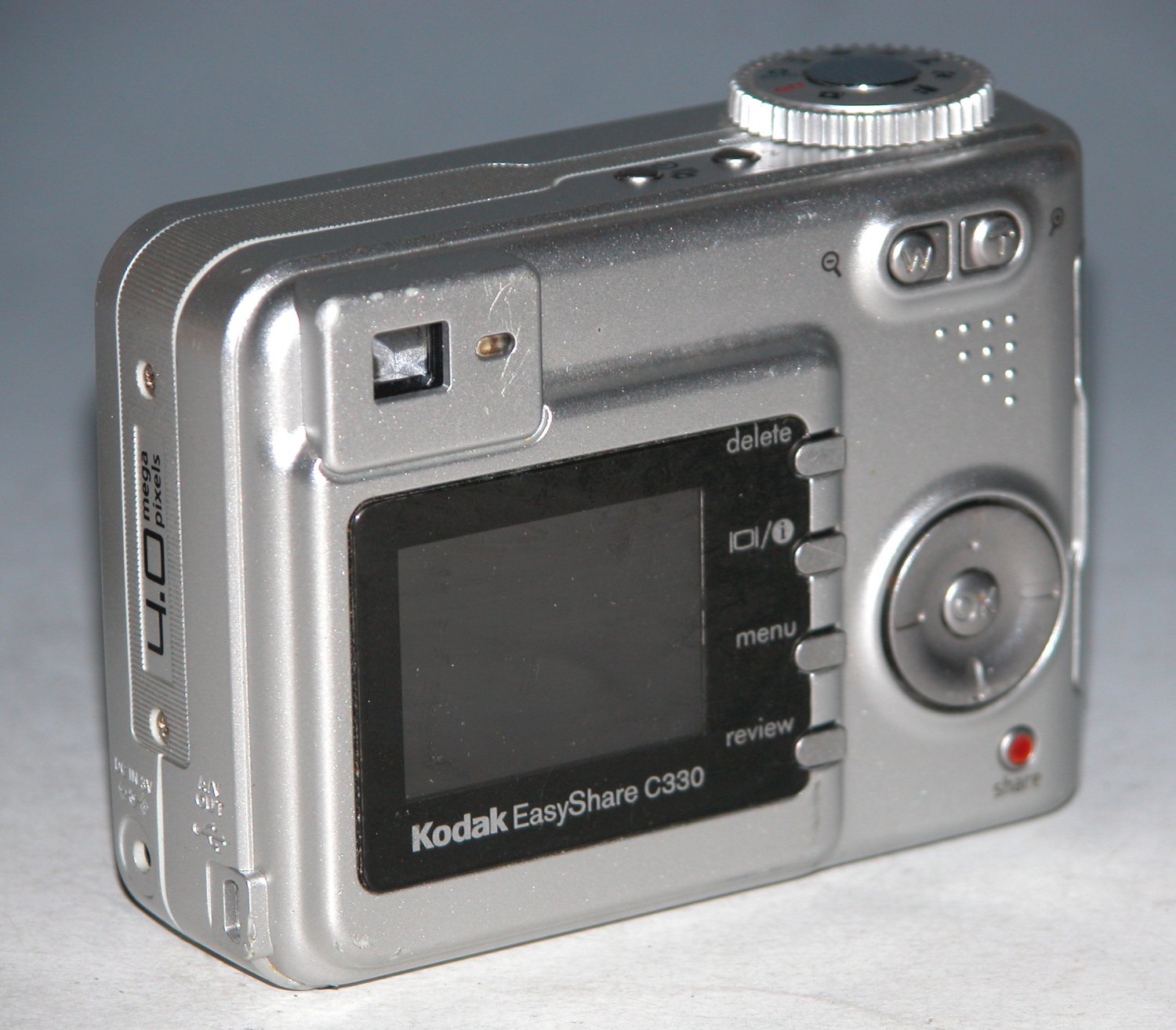 Kodak EasyShare C330 4.0MP Digital Camera Silver 0754