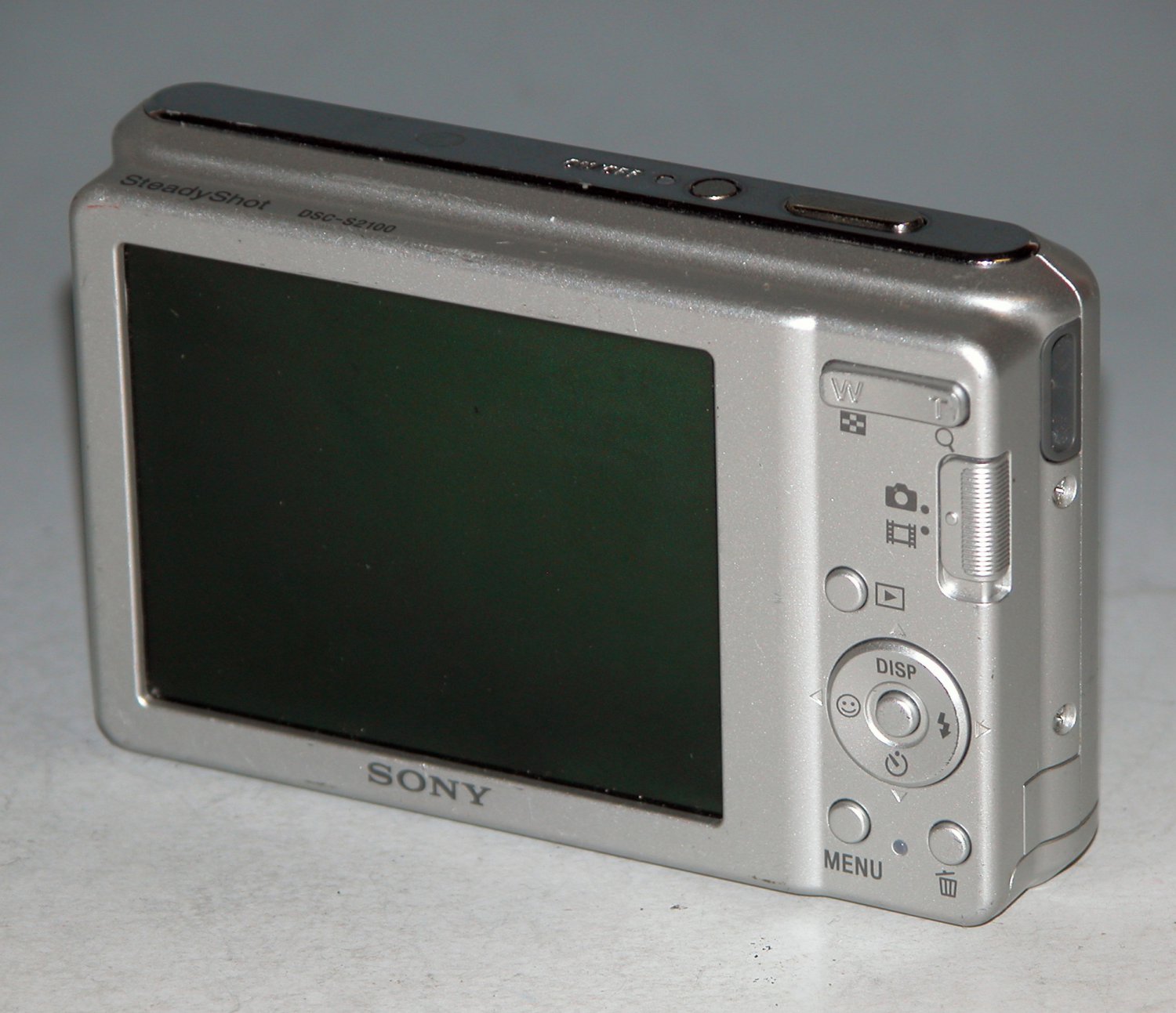 Sony Cybershot DSCS2100 12.1MP Digital Camera Silver 4628