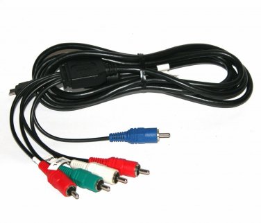 Composite Cable for Panasonic Lumix DMC-TZ5 Digital Camera