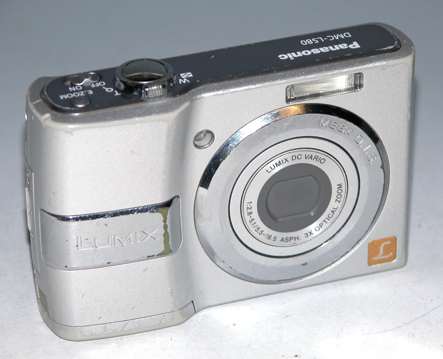 Panasonic LUMIX DMC-LS80 8.1MP Digital Camera - Silver