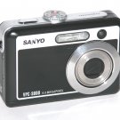 Sanyo Xacti VPC-S600 6.0MP Digital Camera - Black