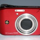 GE Smart Series A1455 14.1MP Digital Camera - Red