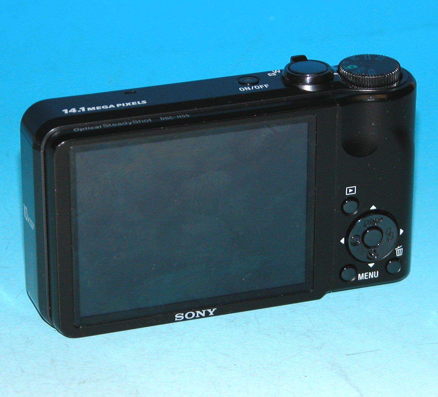 Sony Cybershot DSCH55 14.1MP Digital Camera Black 4404