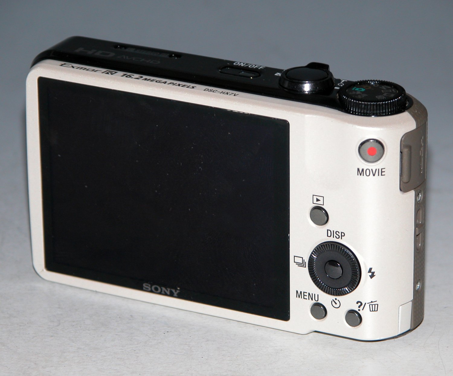 Sony Cyber-shot DSC-HX7V 16.2MP Digital Camera - White #3874