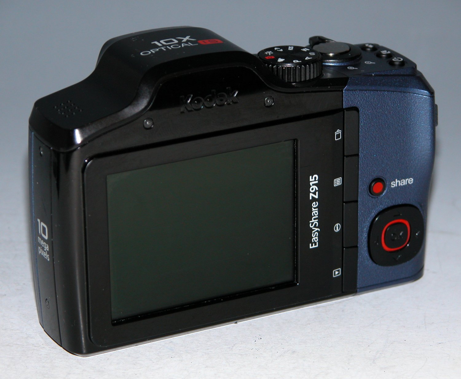 Kodak EasyShare Z915 10.0MP Digital Camera Blue 1821