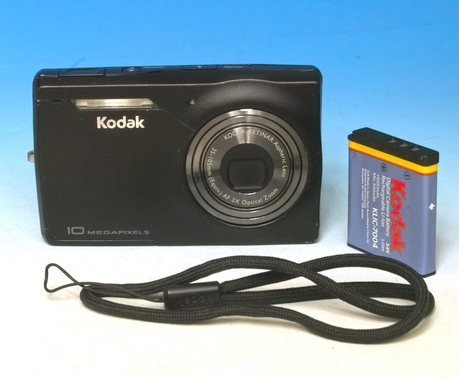 Kodak EasyShare M1033 10.0MP Digital Camera Black 3729