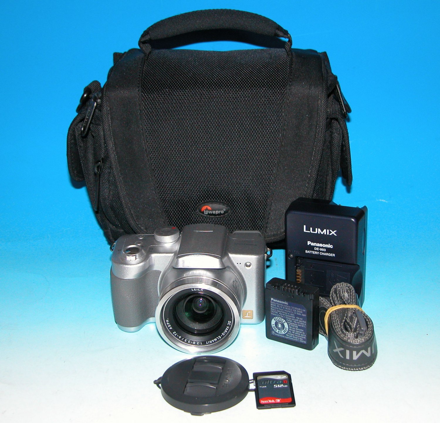 Panasonic LUMIX DMC-FZ5 5.0MP Digital Camera - Silver #3163