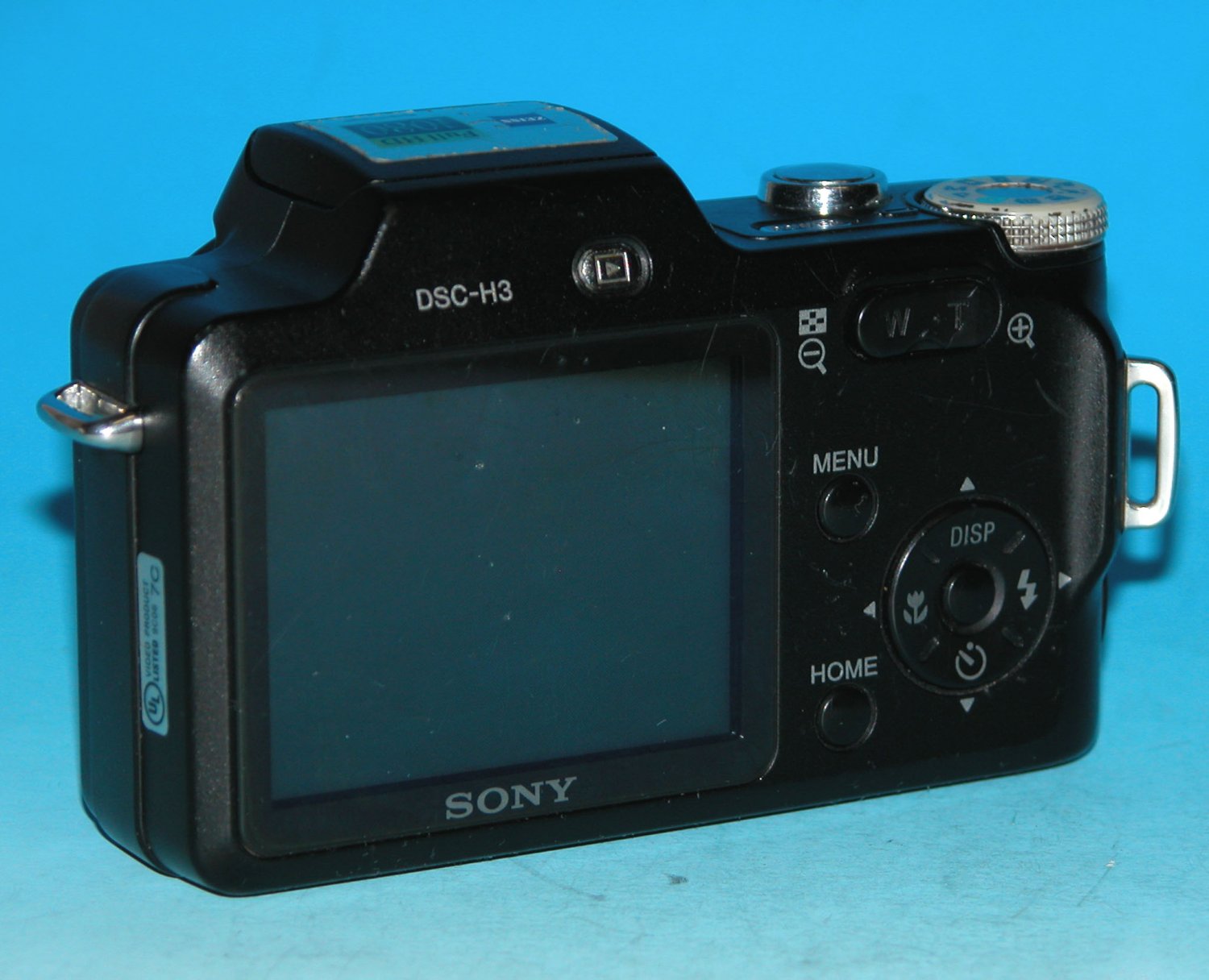 Sony Cybershot DSCH3 8.1MP Digital Camera Black 6523