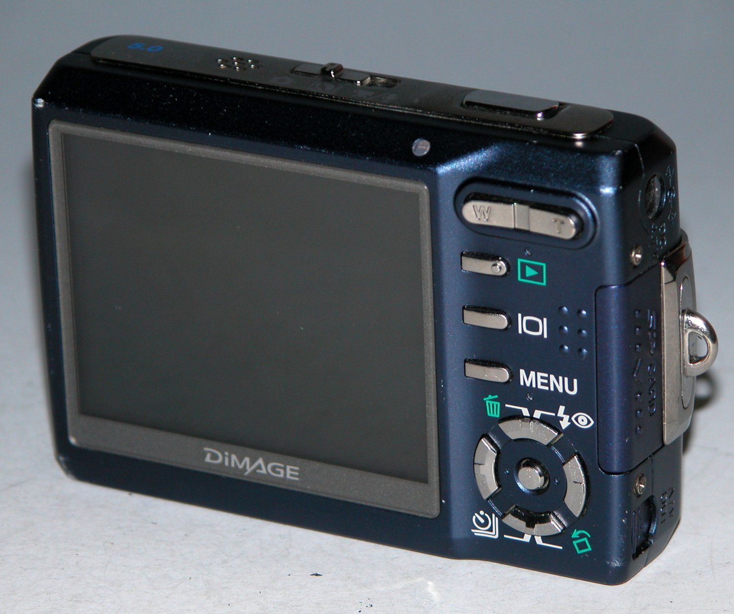 Konica Minolta DiMAGE X60 5.0MP Digital Camera Dark Blue