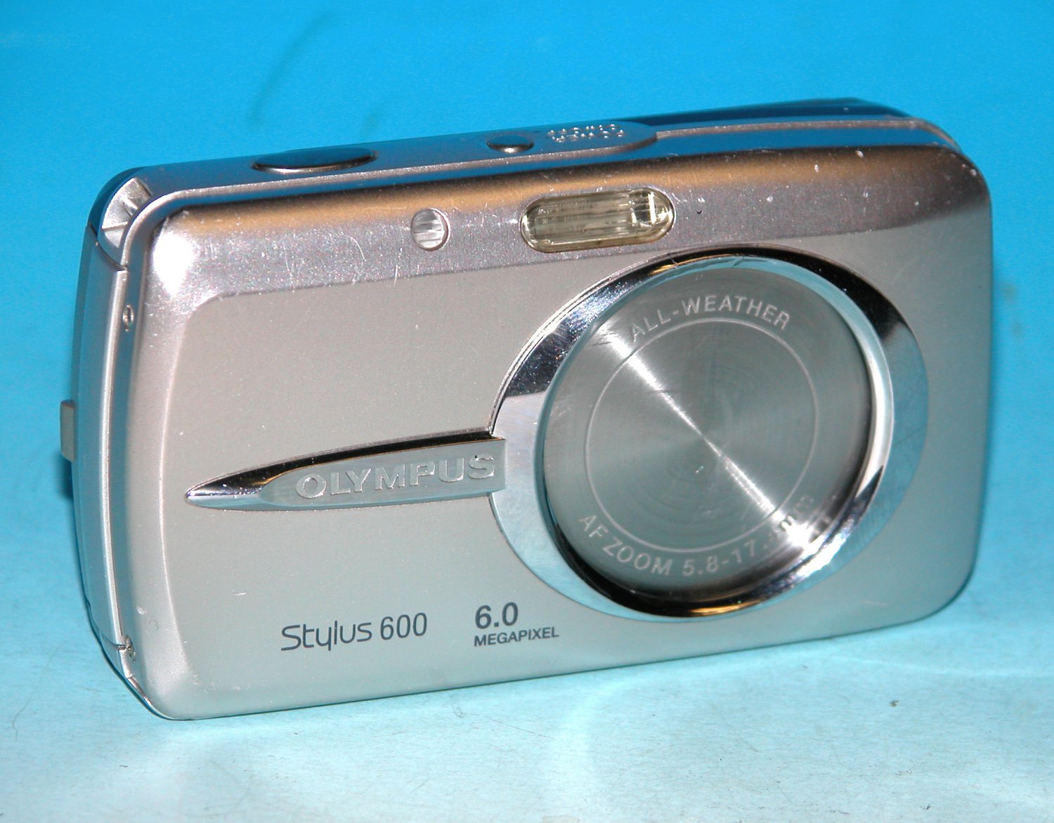 Olympus Stylus 600 Digital 6.0MP Digital Camera - Silver #6756