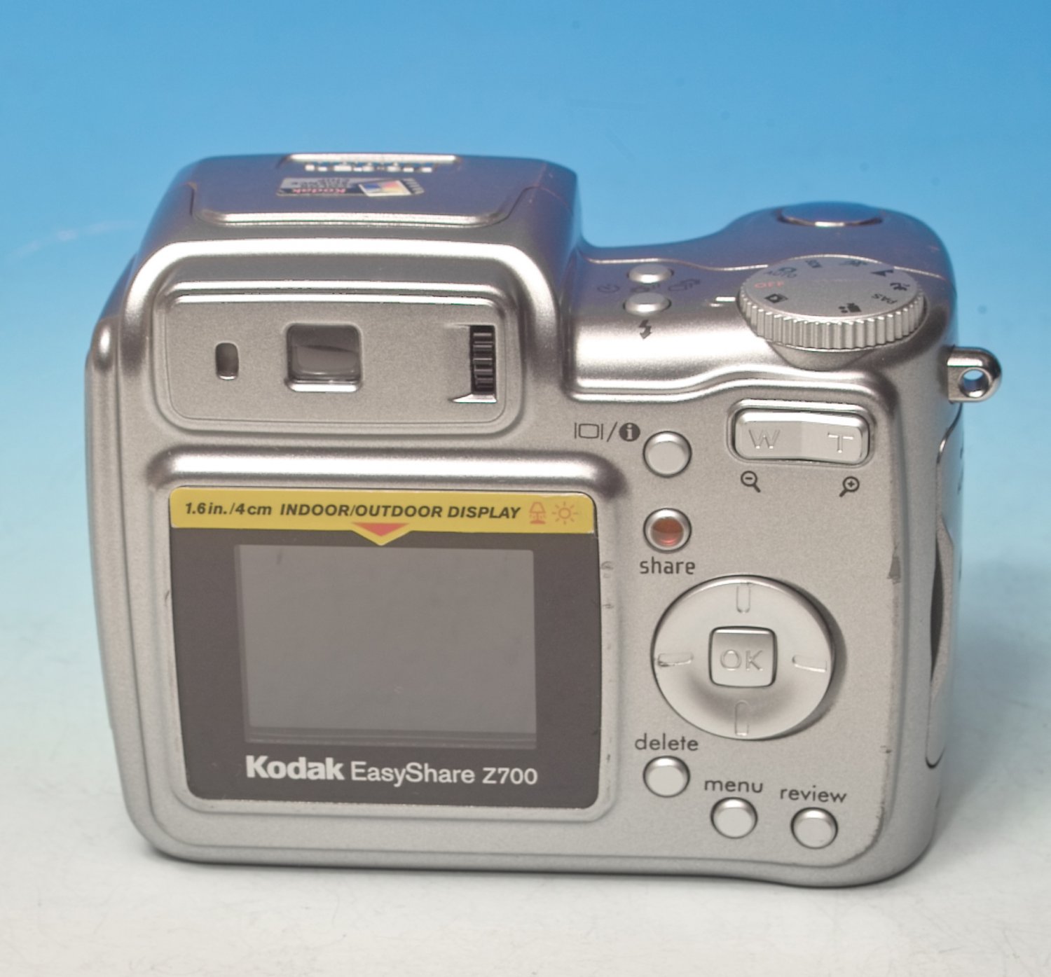 Kodak EasyShare Z700 4.0MP Digital Camera - Silver #1123