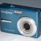 Insignia NS-DSC7B09 7.0MP Digital Camera - Blue #5024