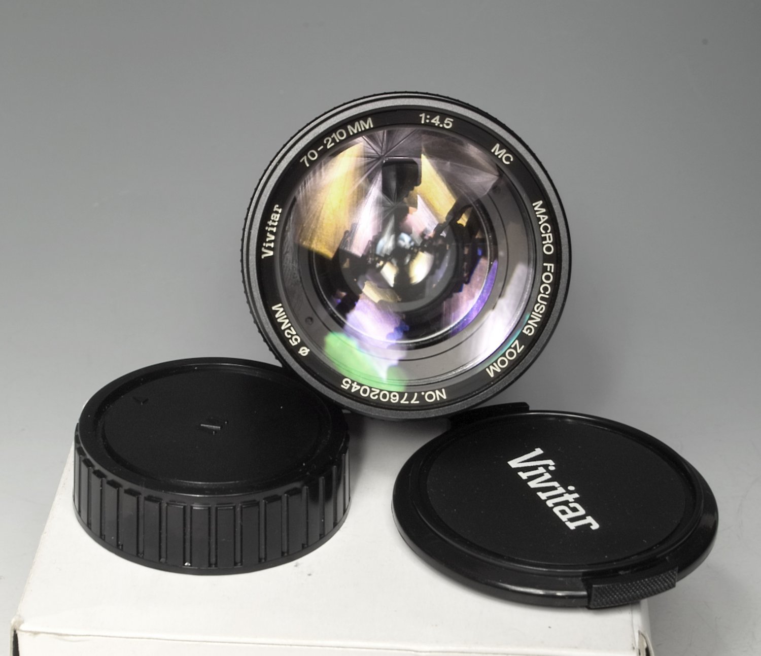 Vivitar 70-210mm f/4.5-5.6 Lens For Minolta MD #2045