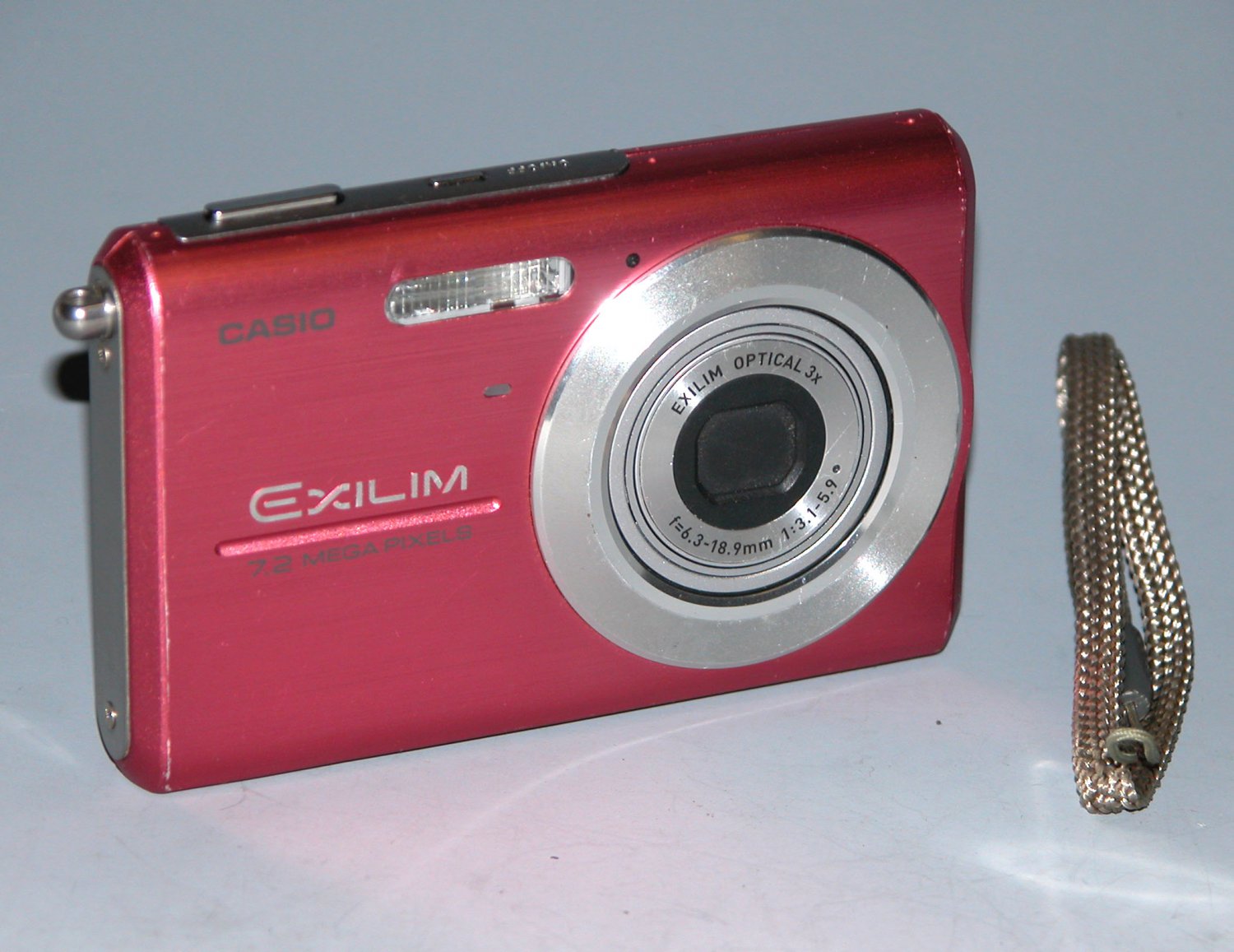 Casio EXILIM ZOOM EX-Z75 7.2MP Digital Camera - Pink #3847