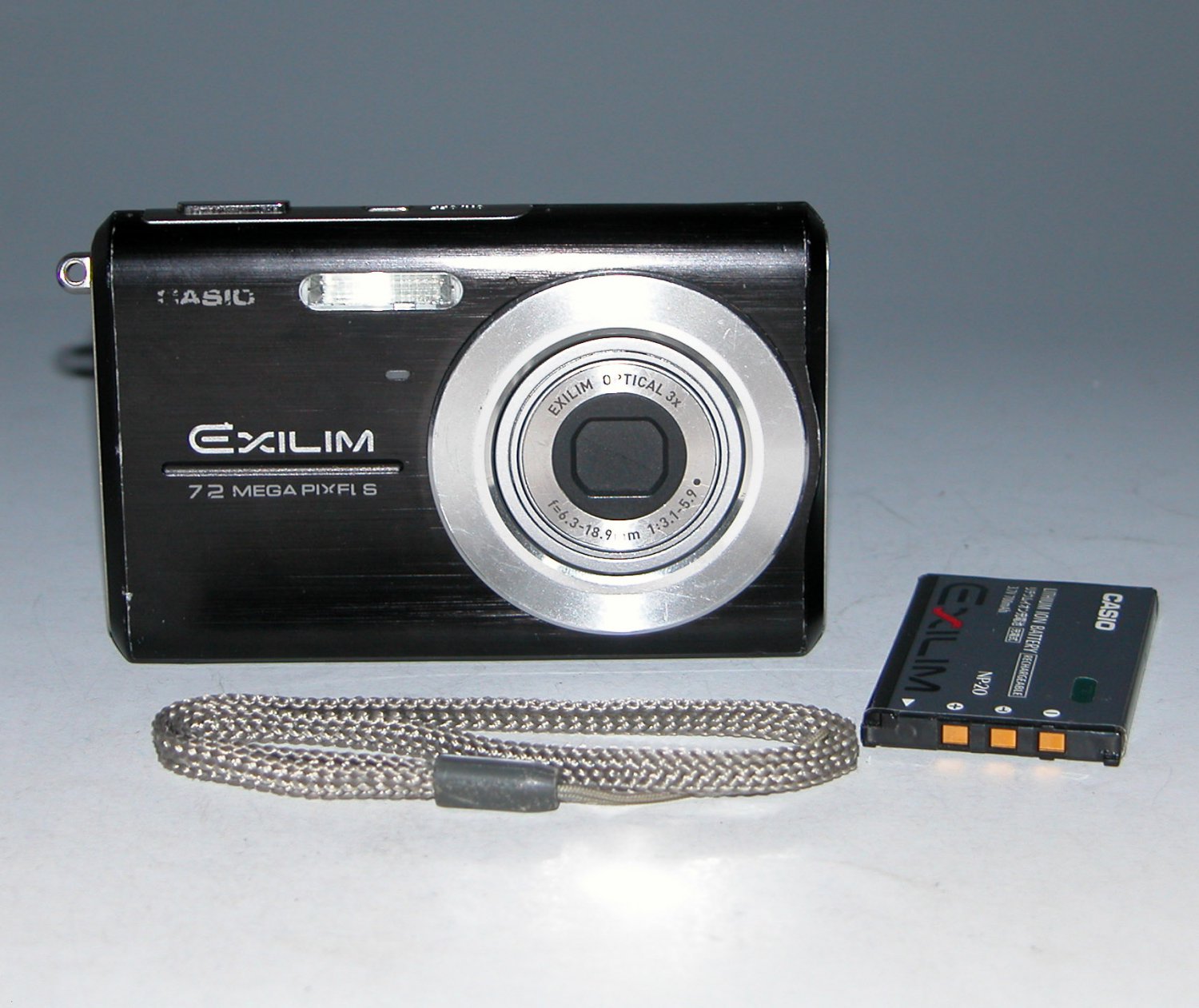 Casio EXILIM ZOOM EX-Z75 7.2MP Digital Camera - Black #4389