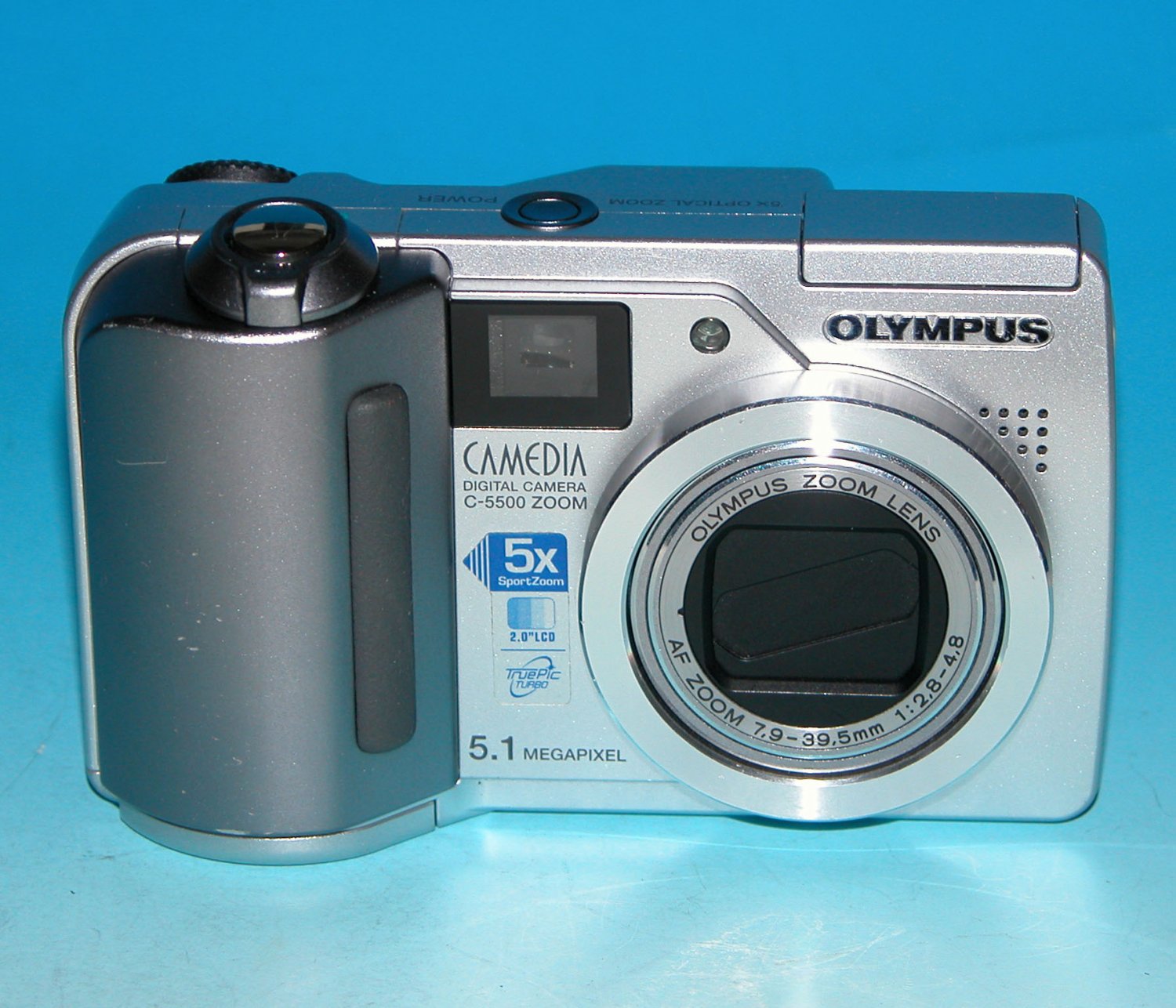 Olympus CAMEDIA C-5500 Sport Zoom 5.1 MP Digital Camera - Silver #6931