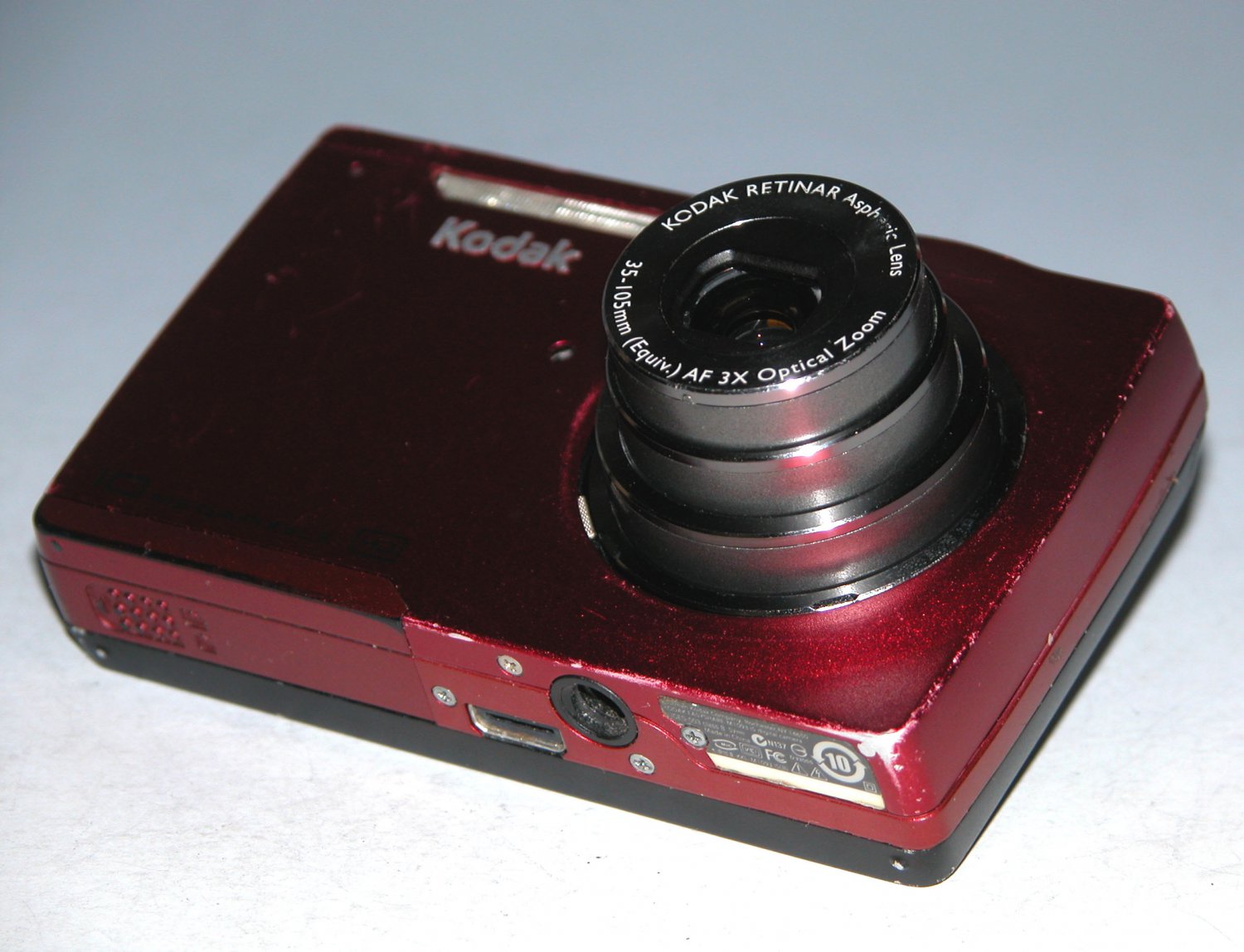 Kodak EasyShare M1093 IS 10.1MP Digital Camera Red