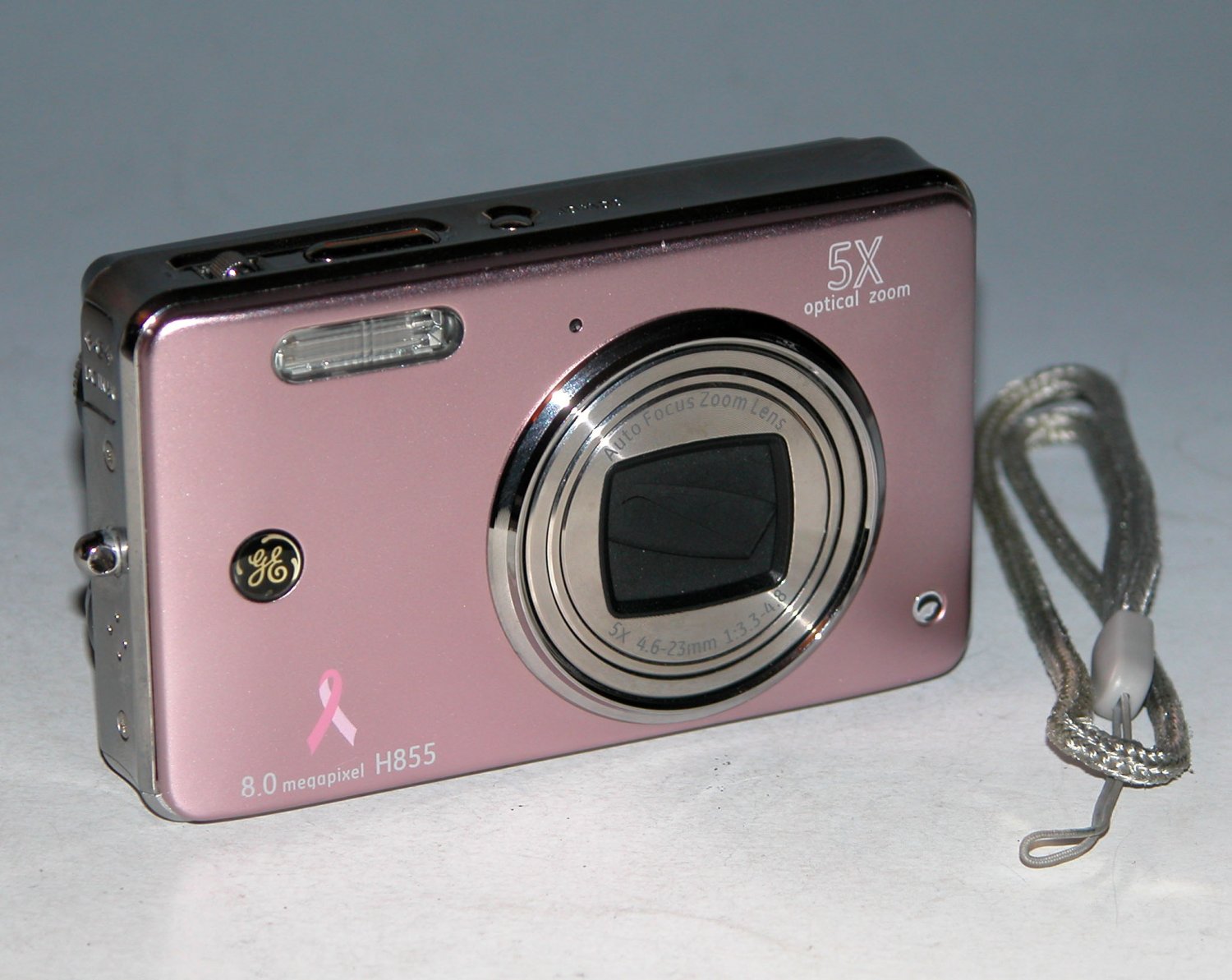 GE H855 8.0 MP Digital Camera - Pink