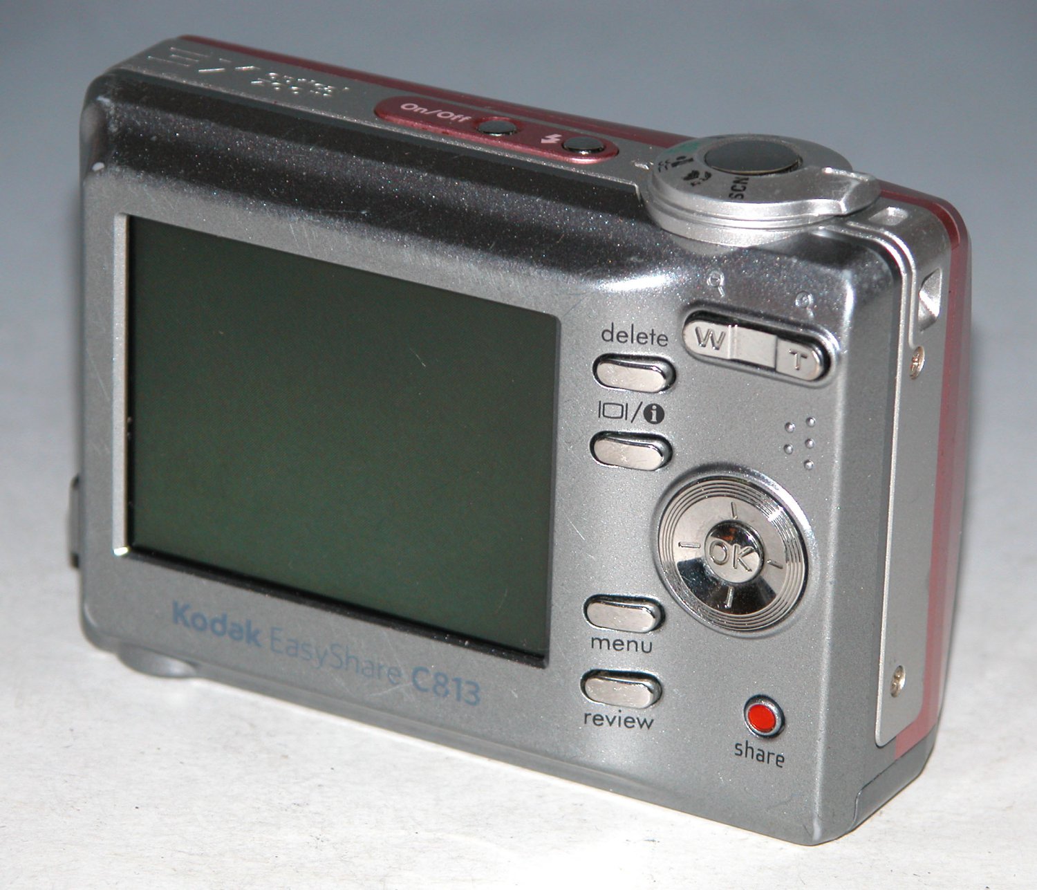 Kodak Easyshare C813 8.2MP Digital Camera - Pink/Silver #8628