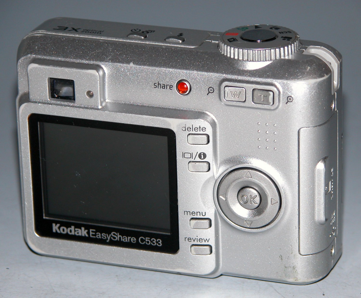 Kodak EasyShare C533 5.0MP Digital Camera Silver 3843