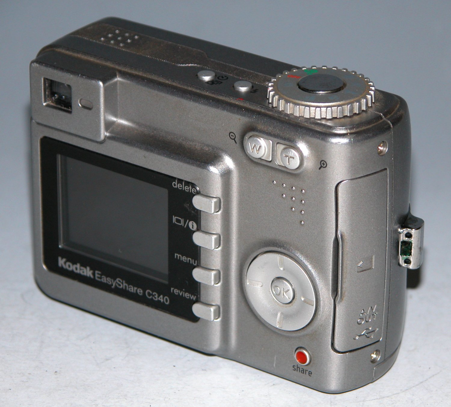 Kodak EasyShare C340 5.0MP Digital Camera - Silver #7405